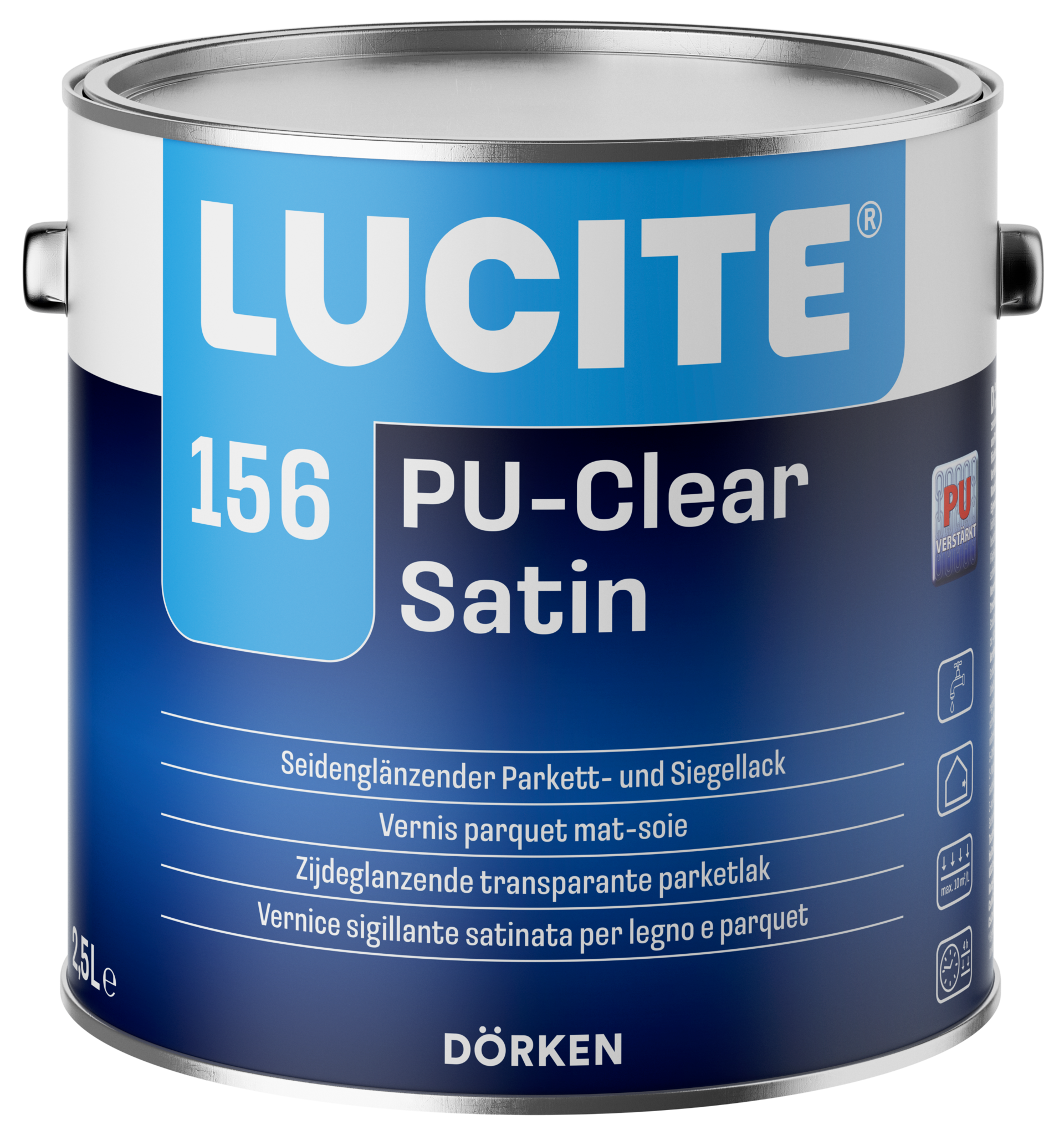 LUCITE® 156 PU-clear Satin