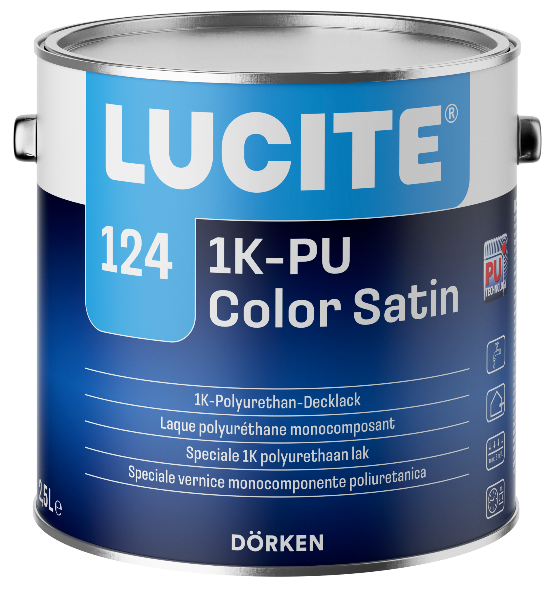 LUCITE® 124 1K-PU Color Satin