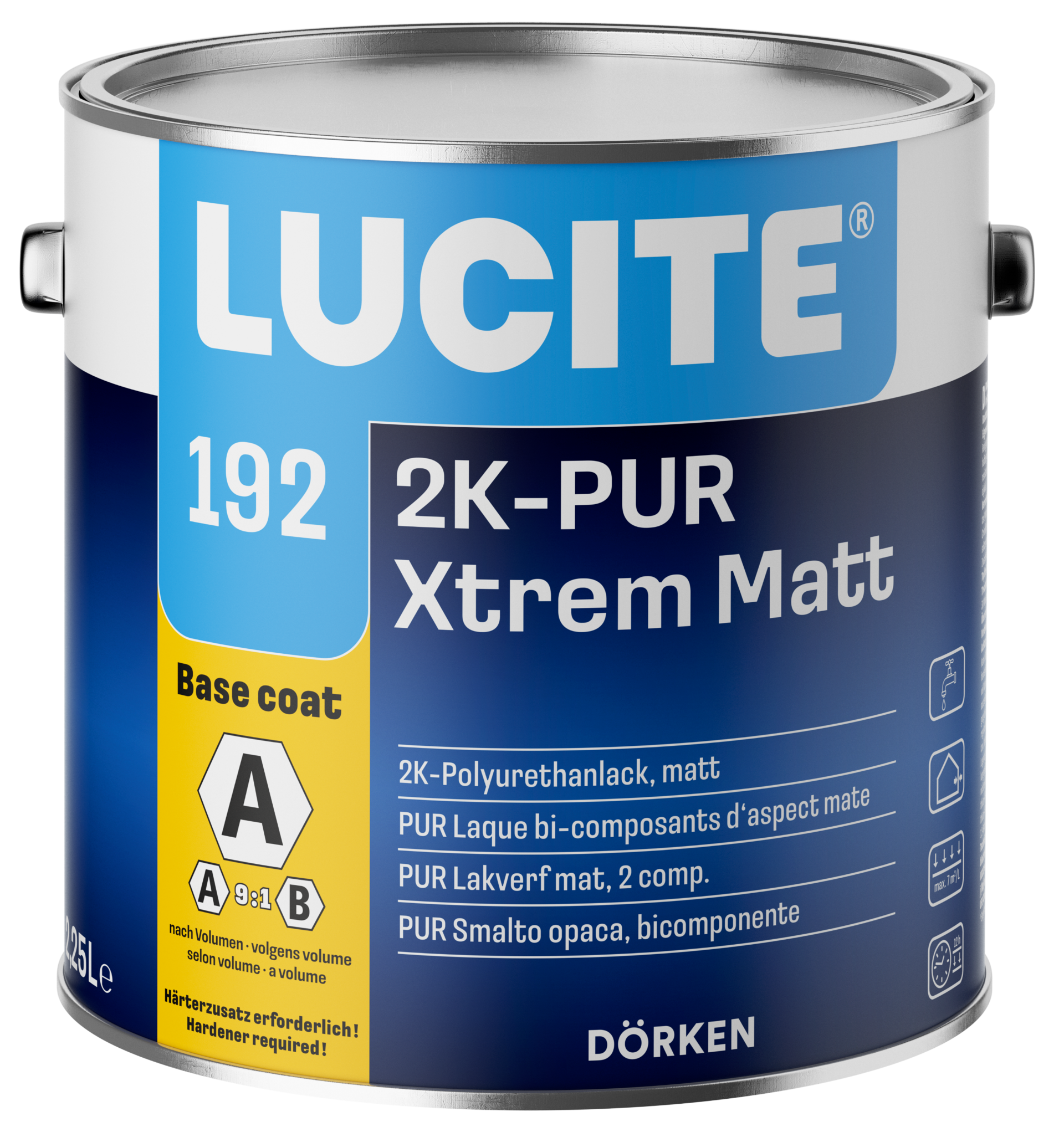 LUCITE® 192 2K-PUR Xtrem matt